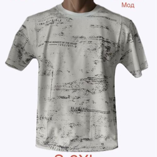 Футболка Надийка (S-2XL) 0758-3 white (лето) Надийка 0758-3 white