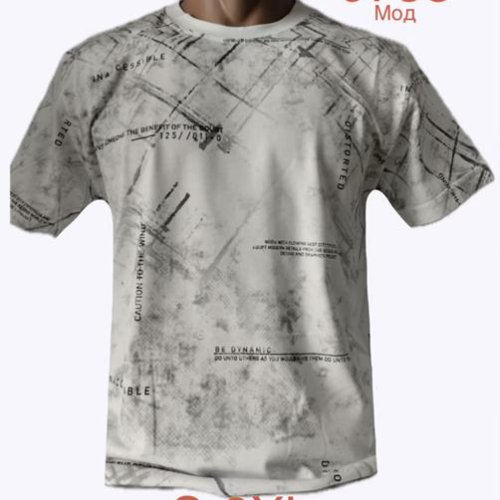 Футболка Надийка (S-2XL) 0758-2 white (лето) Надийка 0758-2 white