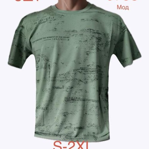 Футболка Надийка (S-2XL) 0758-1 mint (лето) Надийка 0758-1 mint
