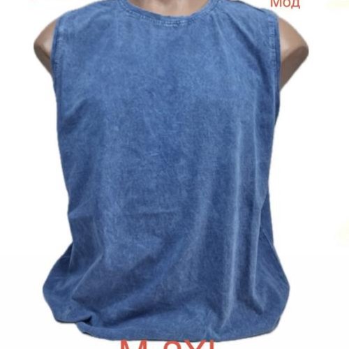 Майка Надийка (M-2XL) 0557 blue (лето) Надийка 0557 blue