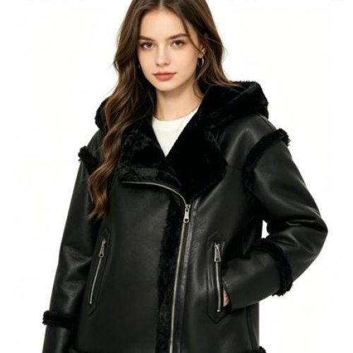 Куртка Immei (S-2XL) W8851 black (зима) Immei W8851 black