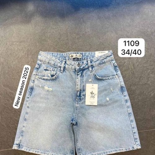 Шорты Jeans Club (34-40) 1109 l.blue (лето) Jeans Club 1109 l.blue