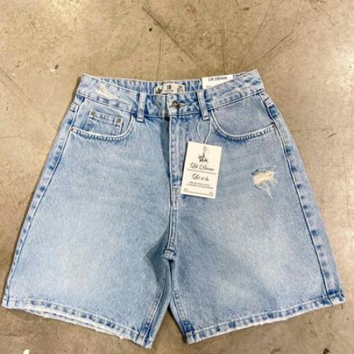 Шорты Jeans Club (34-40) 1282 l.blue (лето) Jeans Club 1282 l.blue