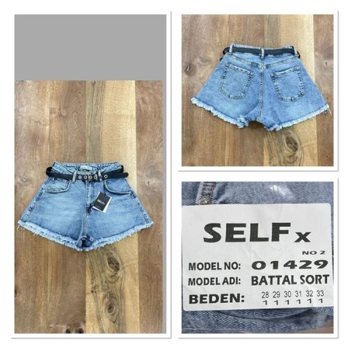 Шорты Jeans Club (28-33) 1429-2 blue (лето) Jeans Club 1429-2 blue