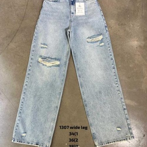 Джинсы Jeans Club (34-40) 1307 l.blue (деми) Jeans Club 1307 l.blue