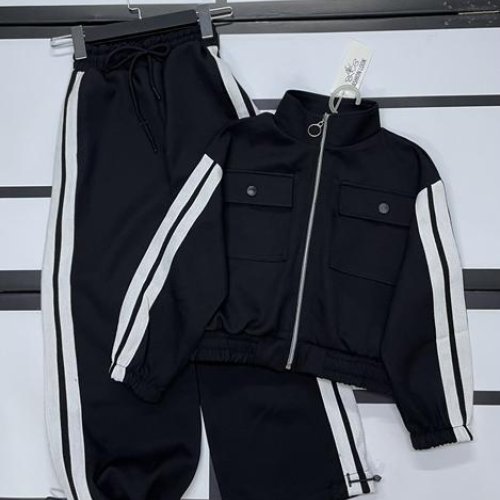 Костюм спорт Kosmy (134-152) 568 black (деми) Kosmy 568 black