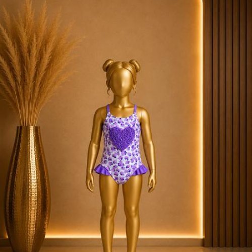 Купальник Sun&Sea (28-36) M608 purple (лето) Sun&Sea M608 purple