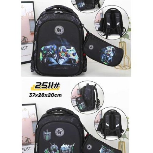 Рюкзак Candy bags (37-28-20) 2510 black (деми) Candy bags 2510 black