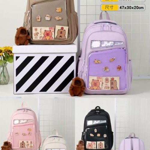 Рюкзак Candy bags (47-30-20) M609 black (деми) Candy bags M609 black