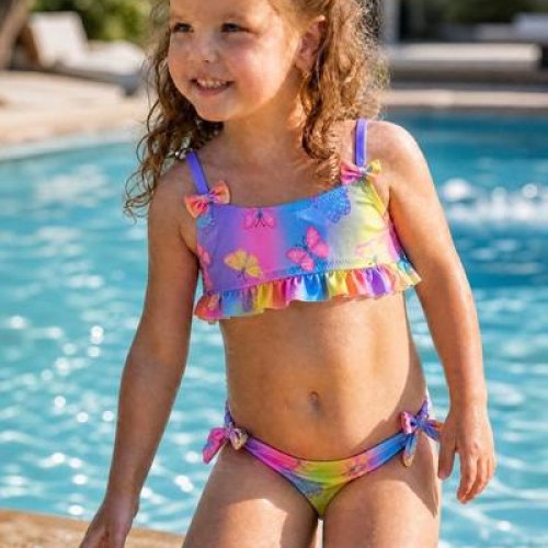 Купальник DFK kids (28-34) 2034 lilac (лето) DFK kids 2034 lilac