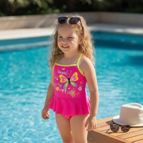 Купальник DFK kids (28-36) 808 pink (лето) DFK kids 808 pink