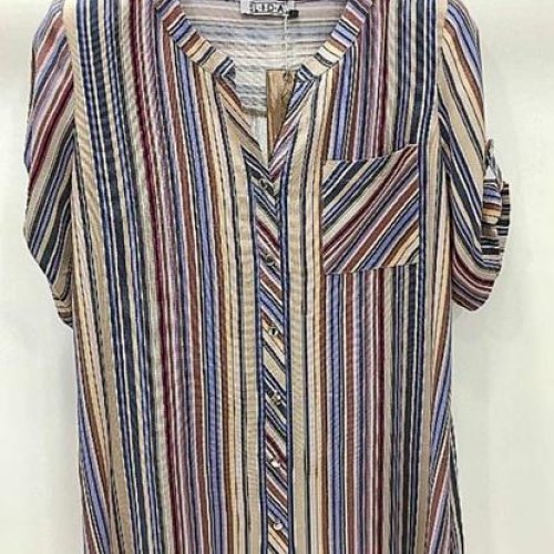 Рубашка LIDA (52-62) 0159-5 beige (лето) LIDA 0159-5 beige