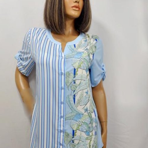 Рубашка LIDA (50-52) 0199 l.blue (лето) LIDA 0199 l.blue