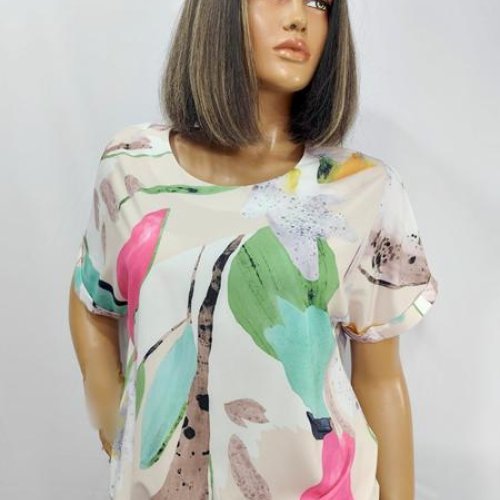 Футболка LIDA (52-62) 1412 beige (лето) LIDA 1412 beige