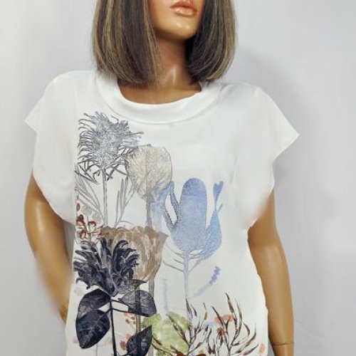 Футболка LIDA (52-62) 1465 white (лето) LIDA 1465 white