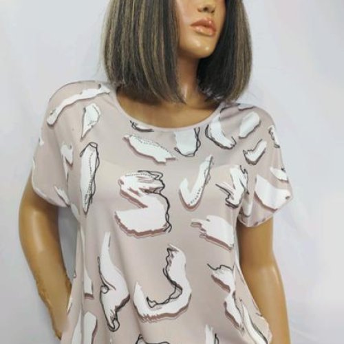 Футболка LIDA (52-62) 1475 beige (лето) LIDA 1475 beige