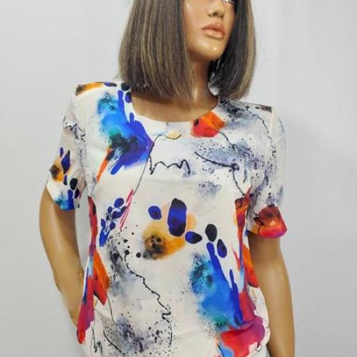 Футболка LIDA (52-62) 2260 white (лето) LIDA 2260 white