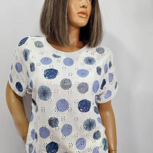 Футболка LIDA (52-62) 2706-5 blue (лето) LIDA 2706-5 blue