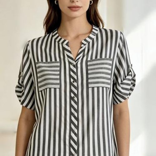 Рубашка LIDA (52-62) 2877 grey (лето) LIDA 2877 grey