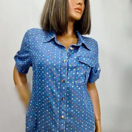 Рубашка LIDA (52-62) 2880 blue (лето) LIDA 2880 blue