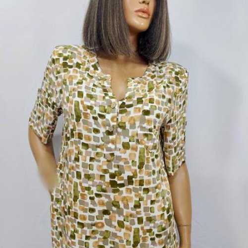 Рубашка LIDA (52-62) 2886-1 beige (лето) LIDA 2886-1 beige