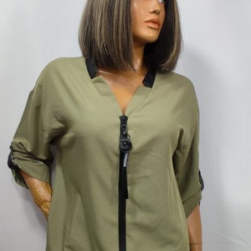 Кофта LIDA (52-62) 3528 khaki (деми) LIDA 3528 khaki