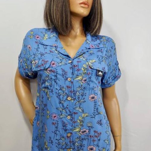 Рубашка LIDA (52-62) 3773 blue (лето) LIDA 3773 blue