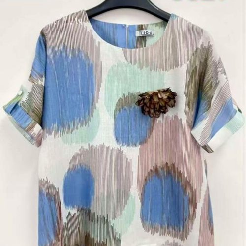 Футболка LIDA (52-62) 5029 blue (лето) LIDA 5029 blue
