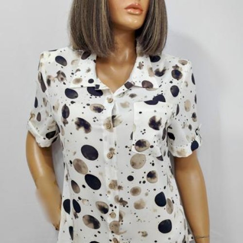 Рубашка LIDA (52-62) 6410 white (лето) LIDA 6410 white
