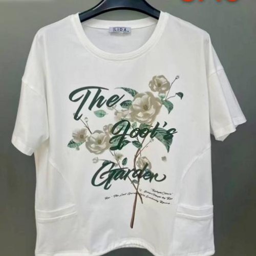 Футболка LIDA (52-62) 8716 white (лето) LIDA 8716 white