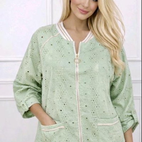 Кофта LIDA (50-60) 9330 l.green (деми) LIDA 9330 l.green