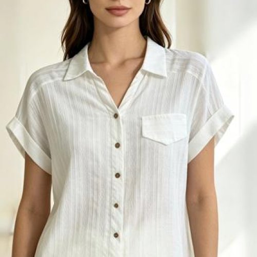 Рубашка LIDA (52-62) 9450 white (лето) LIDA 9450 white