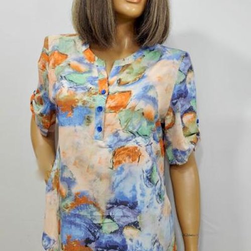 Футболка LIDA (52-62) 9613 blue (лето) LIDA 9613 blue