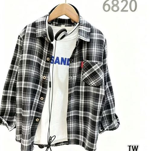 Рубашка Flong (140-180) 6820 black (деми) Flong 6820 black