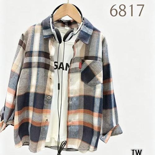 Рубашка Flong (140-180) 6817 grey (деми) Flong 6817 grey