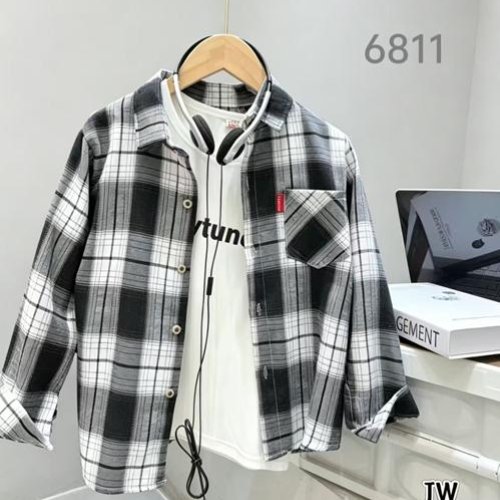 Рубашка Flong (140-180) 6811 black (деми) Flong 6811 black