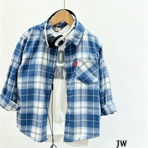 Рубашка Flong (140-180) 6822 blue (деми) Flong 6822 blue