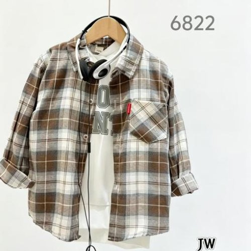 Рубашка Flong (140-180) 6822 brown (деми) Flong 6822 brown