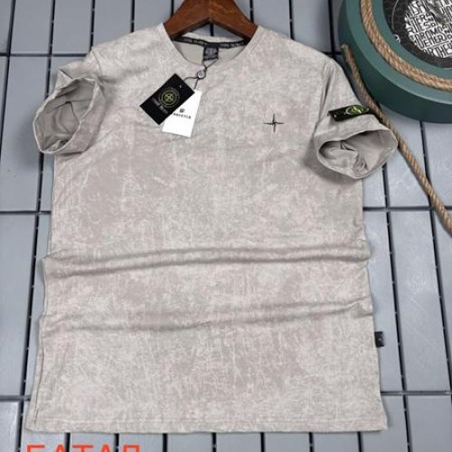Футболка Hous Of Timur (3XL-7XL) HT3038 l.grey (лето) Hous Of Timur HT3038 l.grey