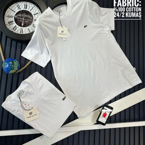 Футболка Hous Of Timur (2XL-6XL) HT3044 white (лето) Hous Of Timur HT3044 white