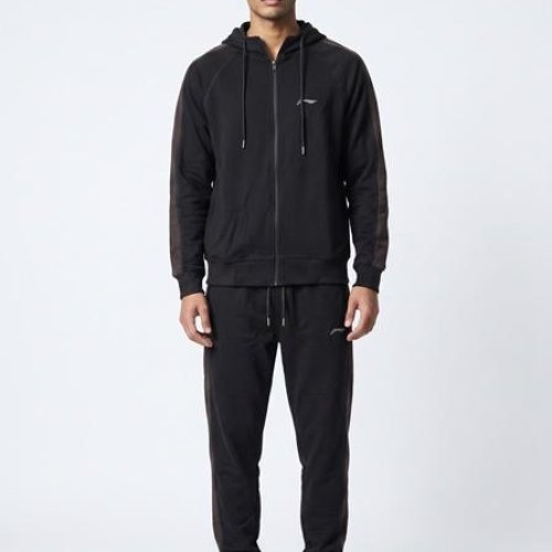 Костюм спорт Shon (50-56) S3835 black (деми) Shon S3835 black