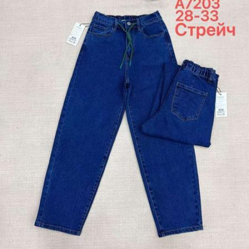 Джинсы Vanver (28-33) A7203 blue (деми) Vanver A7203 blue