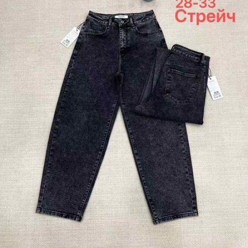 Джинсы Vanver (28-33) A7218 black (деми) Vanver A7218 black