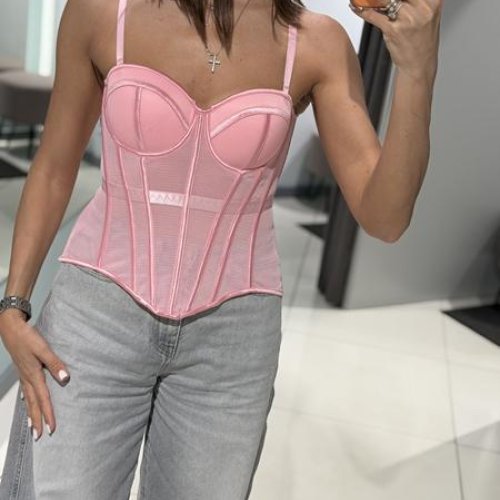 Корсет Comod (S-L) 6494 pink (лето) Comod 6494 pink