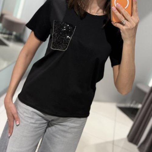 Футболка Comod (S-L) 2176 black (лето) Comod 2176 black