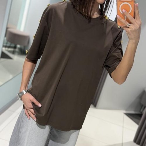 Футболка Comod (S-L) 5710 brown (лето) Comod 5710 brown