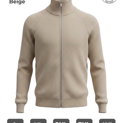Кофта 2BRO (L-5XL) 1999 beige (деми) 2BRO 1999 beige