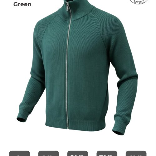 Кофта 2BRO (L-5XL) 1999 green (деми) 2BRO 1999 green