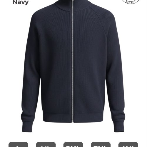 Кофта 2BRO (L-5XL) 1999 navy (деми) 2BRO 1999 navy