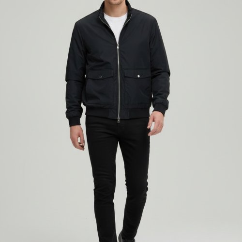 Куртка 2BRO (M-3XL) 2912 black (деми) 2BRO 2912 black